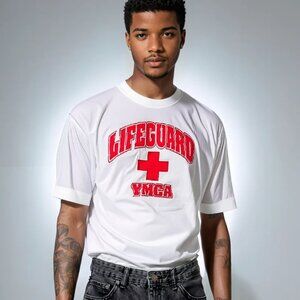 Officially Licensed Lifeguard White T Shirt